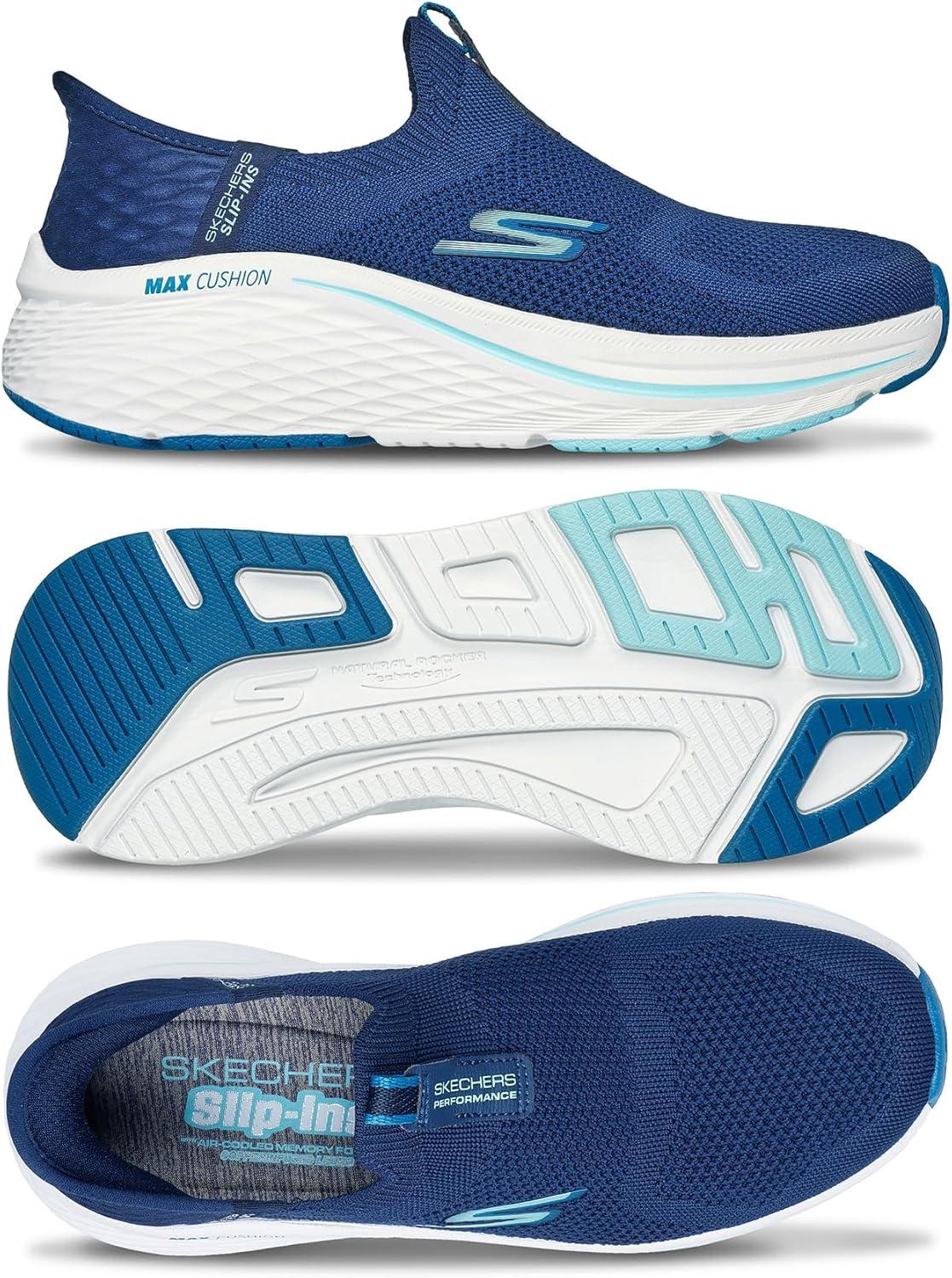 image:imageSkechers Womens Max Cushioning Elite 20 Eternal TrainersNavyBlue