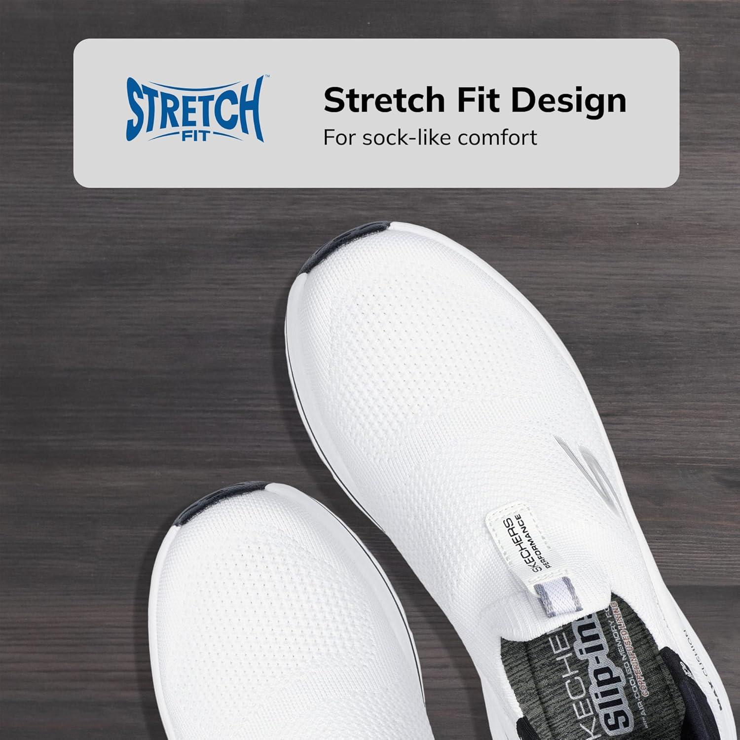 image:imageSkechers Womens Max Cushioning Elite 20 Eternal TrainersWhiteBlack
