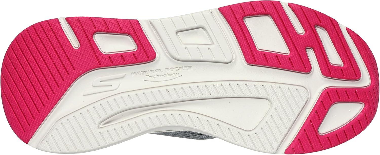 image:imageSkechers Womens Max Cushioning Elite 20 Vanish Hands Free SlipinsCharcoalPink