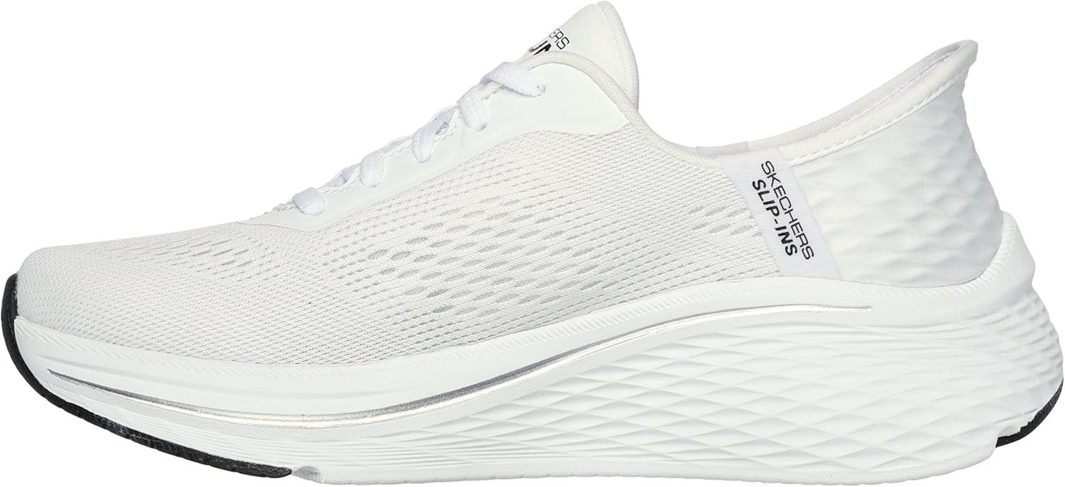 image:imageSkechers Womens Max Cushioning Elite 20 Vanish Hands Free SlipinsWhiteBlack