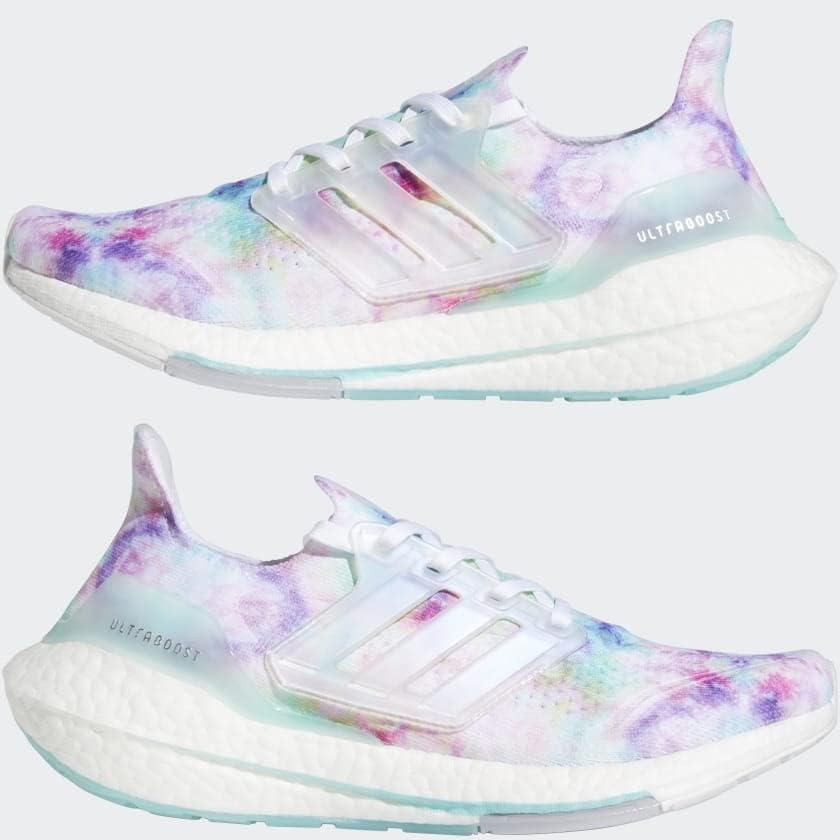image:imageadidas Womens Ultraboost 21 Running ShoeCloud WhiteCloud WhiteMint Ton