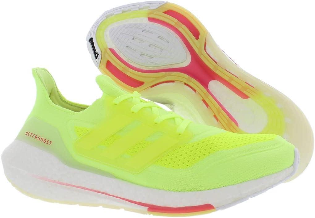 image:imageadidas Womens Ultraboost 21 Running ShoeHires YellowCloud WhiteHazy Rose