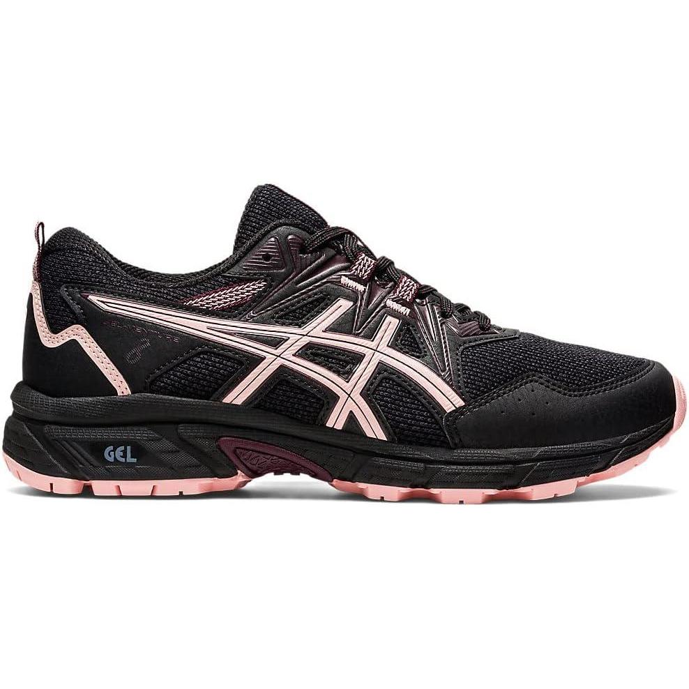 image:imageAsics Womens GelVenture 8 Running ShoesBlackFrosted Rose