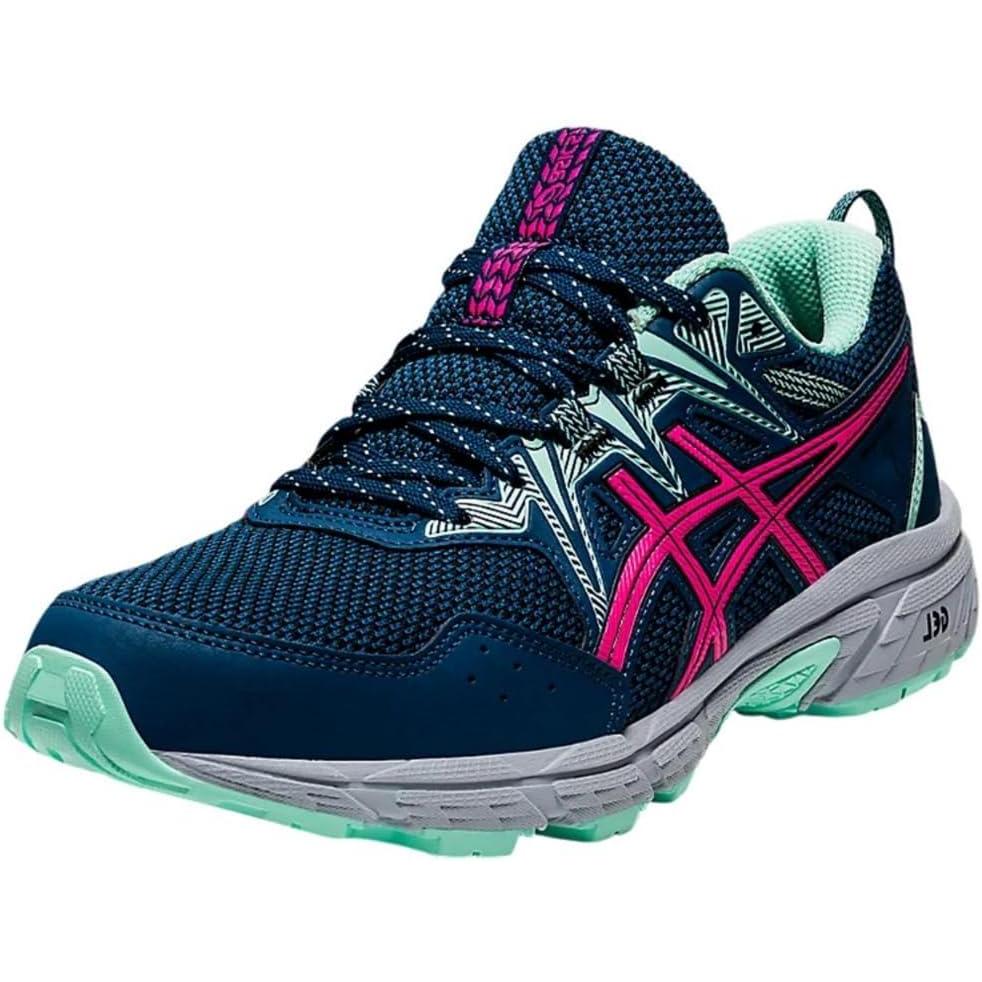 image:imageAsics Womens GelVenture 8 Running ShoesMako BluePink Glow