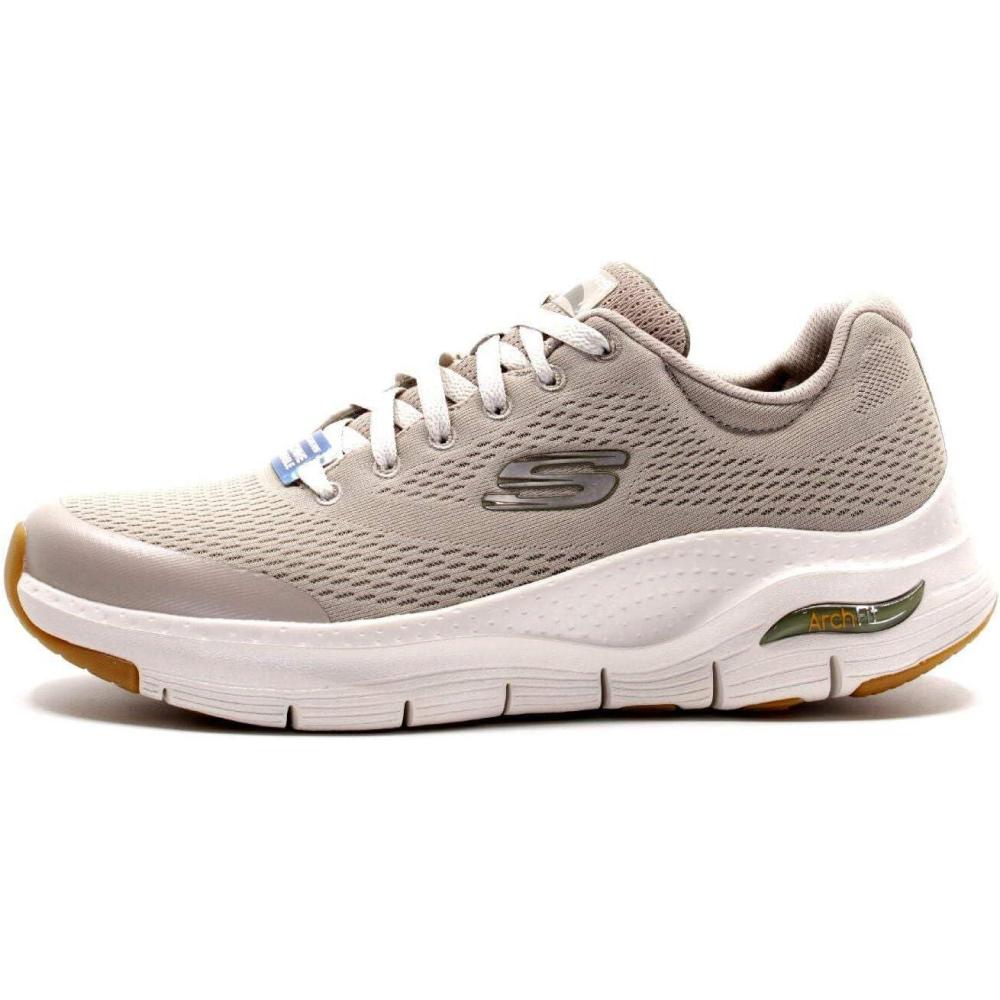image:imageSkechers Mens Arch Fit OxfordTaupe Textile Synthetic Trim