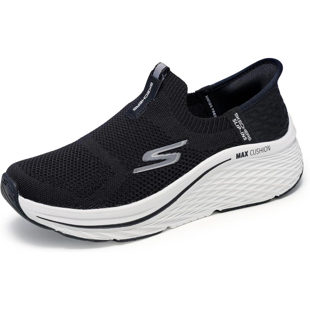 image:imageSkechers Womens Max Cushioning Elite 20 Eternal TrainersBlackWhite