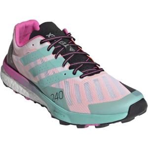 adidas Women’s Speed Ultra Shoes(Cloud White/Acid Mint/Screaming Pink)