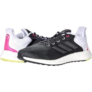 adidas Women’s Ultraboost 21 Running Shoe(Black/Grey/Pulse Yellow)