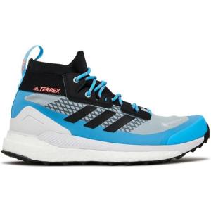 adidas Women’s Ultraboost 21 Running Shoe(Magic Grey/Core Black/Sky Rush-blue)