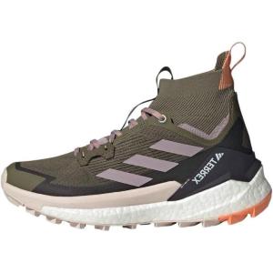 adidas Women’s Ultraboost 21 Running Shoe(Olive Strata/Preloved Fig/Amber Tint)