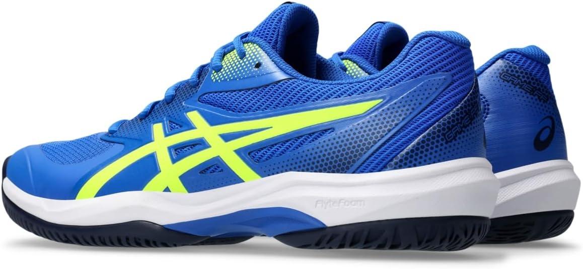 image:imageASICS Mens Game FlyteFoam Pickleball ShoesIllusion BlueSafety Yellow