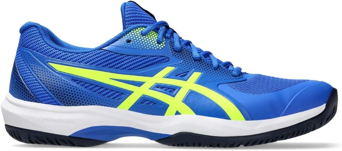 image:imageASICS Mens Game FlyteFoam Pickleball ShoesIllusion BlueSafety Yellow