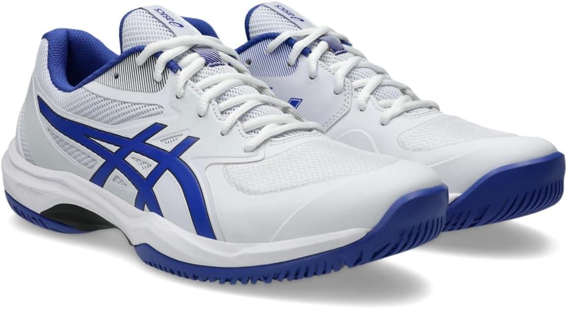 image:imageASICS Mens Game FlyteFoam Tennis ShoesWhiteDark Cobalt