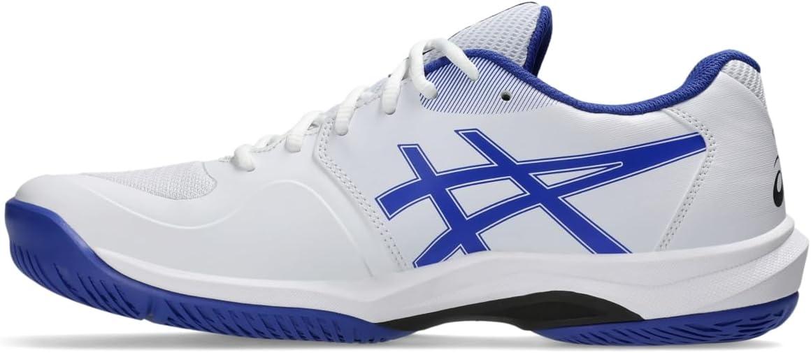 image:imageASICS Mens Game FlyteFoam Tennis ShoesWhiteDark Cobalt