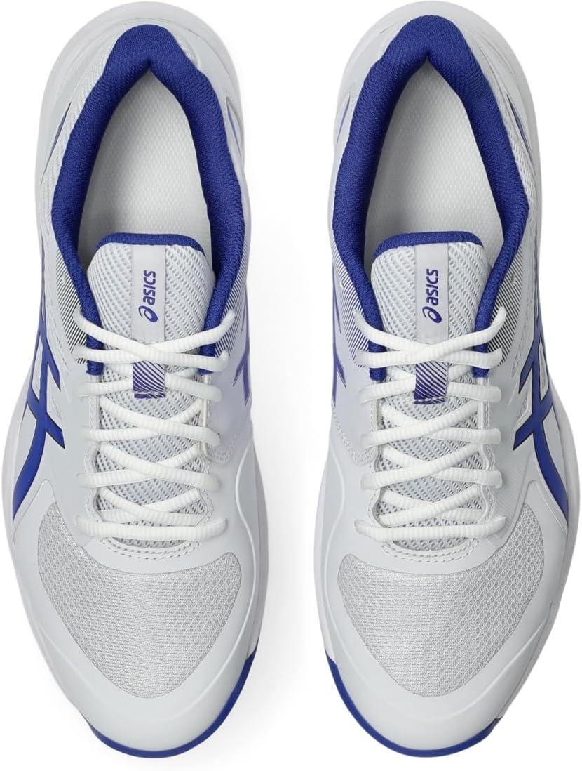 image:imageASICS Mens Game FlyteFoam Tennis ShoesWhiteDark Cobalt