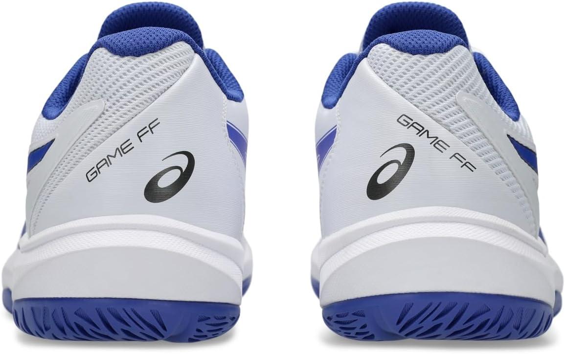 image:imageASICS Mens Game FlyteFoam Tennis ShoesWhiteDark Cobalt