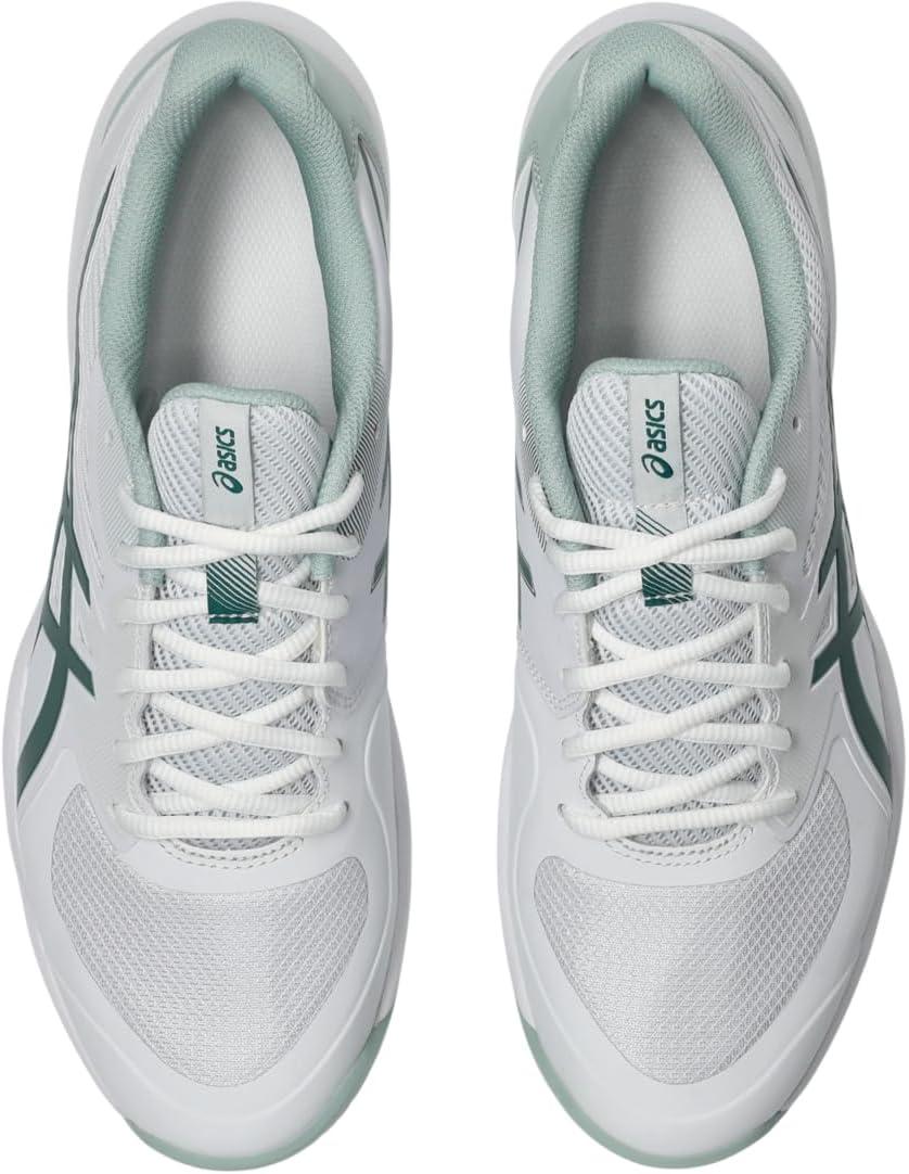 image:imageASICS Mens Game FlyteFoam Tennis ShoesWhiteDark Neptune