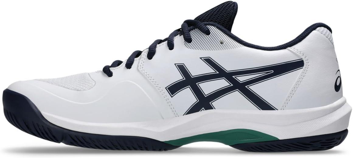 image:imageASICS Mens Game FlyteFoam Tennis ShoesWhiteMidnight
