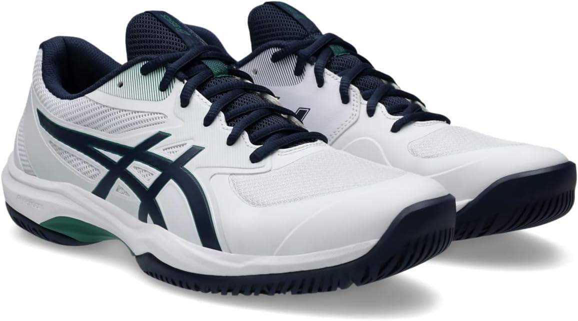 image:imageASICS Mens Game FlyteFoam Tennis ShoesWhiteMidnight