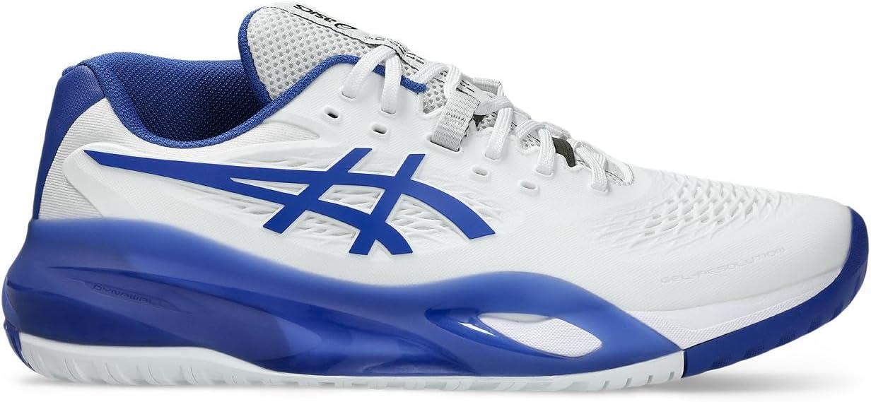 image:imageASICS Mens GelResolution X Tennis Shoes101 WhiteDark Cobalt
