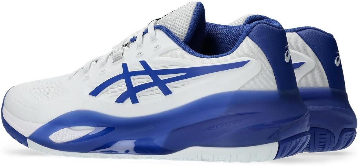 image:imageASICS Mens GelResolution X Tennis Shoes101 WhiteDark Cobalt