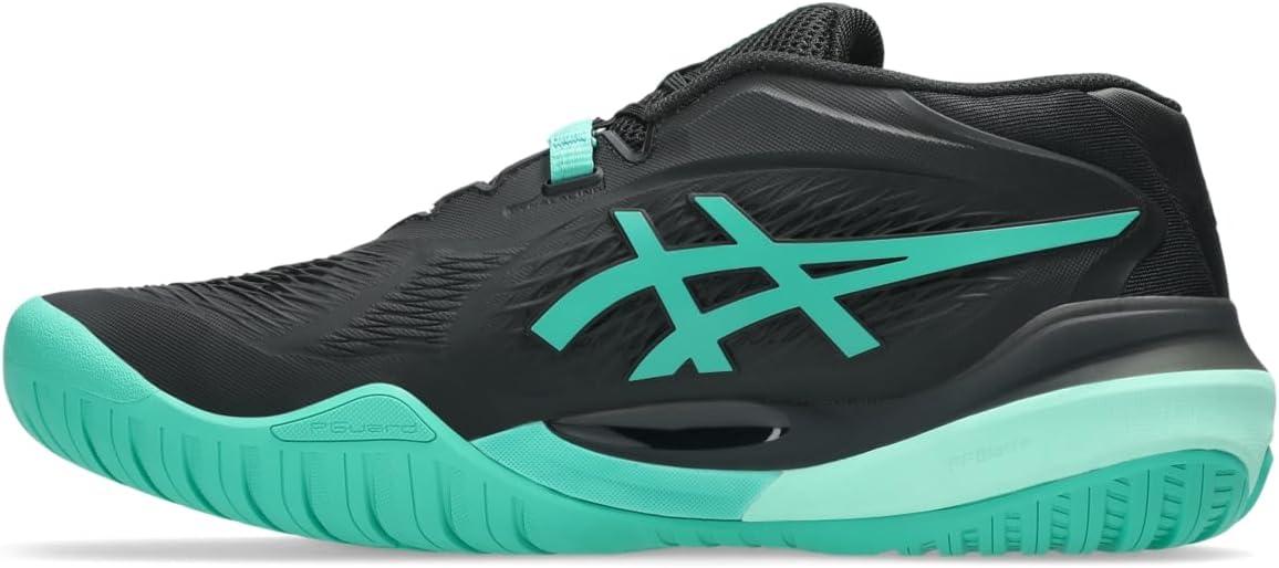 image:imageASICS Mens GelResolution X Tennis ShoesBlackAurora Green