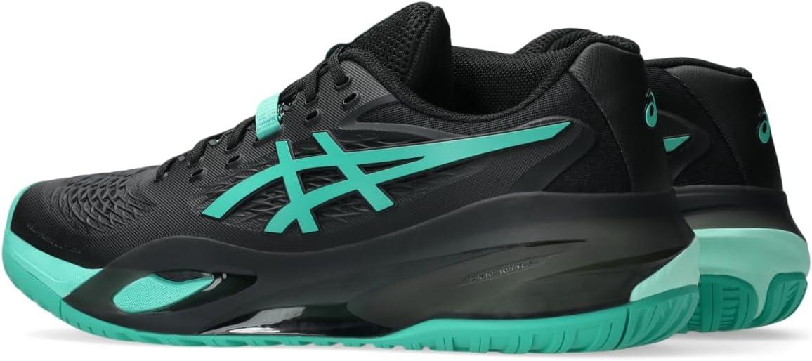 image:imageASICS Mens GelResolution X Tennis ShoesBlackAurora Green