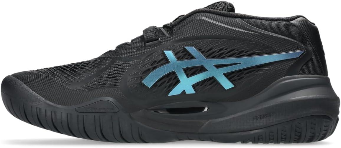 image:imageASICS Mens GelResolution X Tennis ShoesBlackPrism Blue