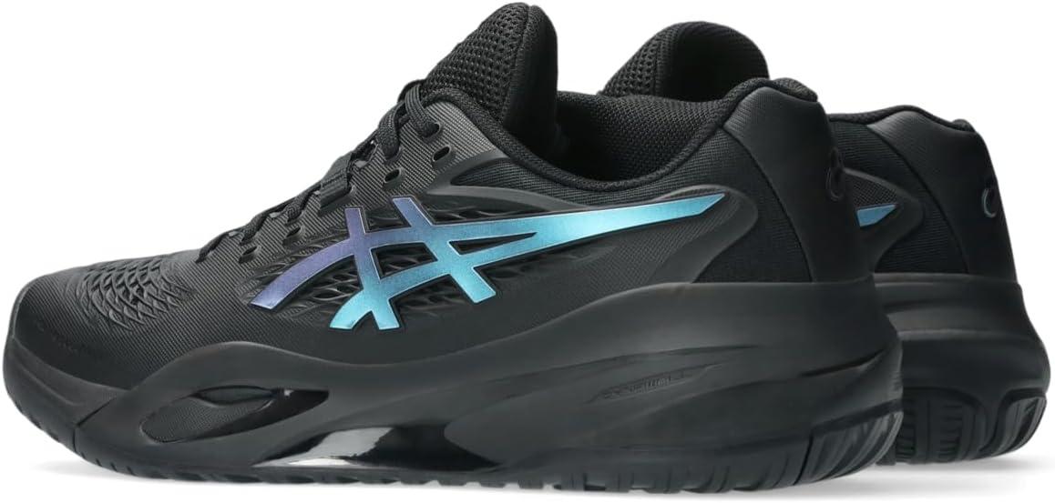 image:imageASICS Mens GelResolution X Tennis ShoesBlackPrism Blue