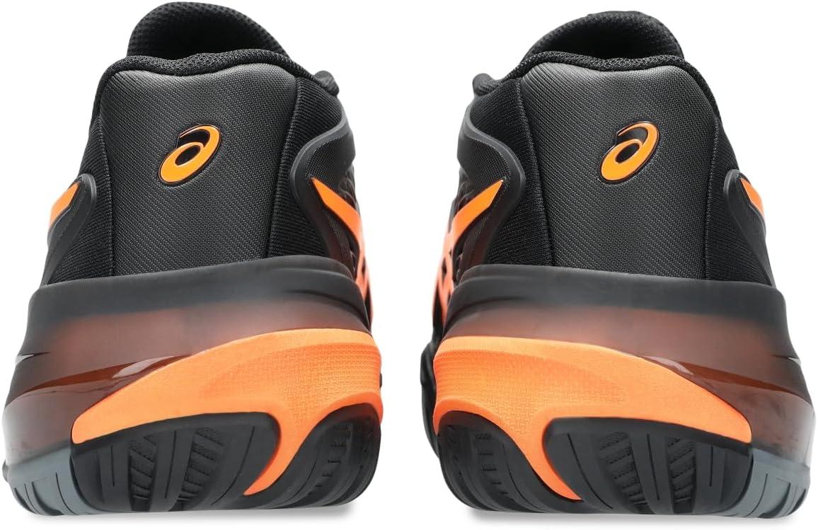 image:imageASICS Mens GelResolution X Tennis ShoesBlackShocking Orange