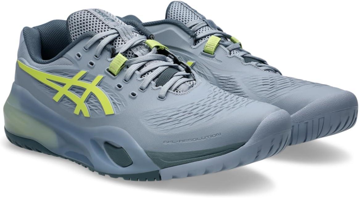 image:imageASICS Mens GelResolution X Tennis ShoesGrey BluePistachio
