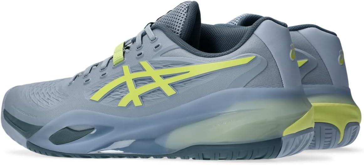 image:imageASICS Mens GelResolution X Tennis ShoesGrey BluePistachio