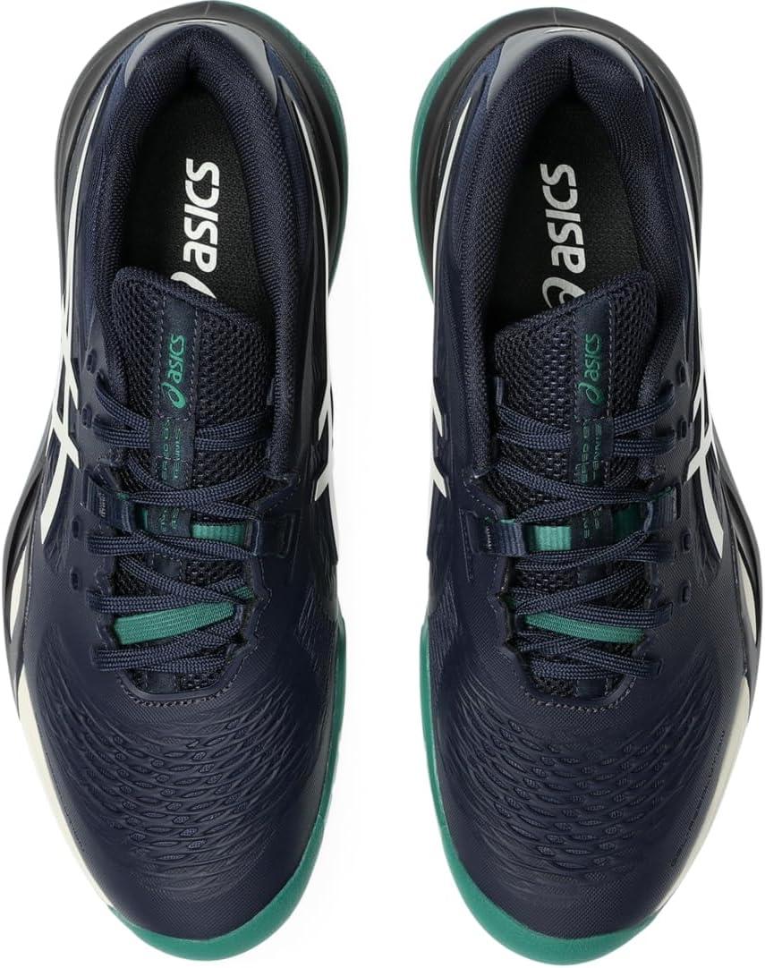 image:imageASICS Mens GelResolution X Tennis ShoesMidnightCream