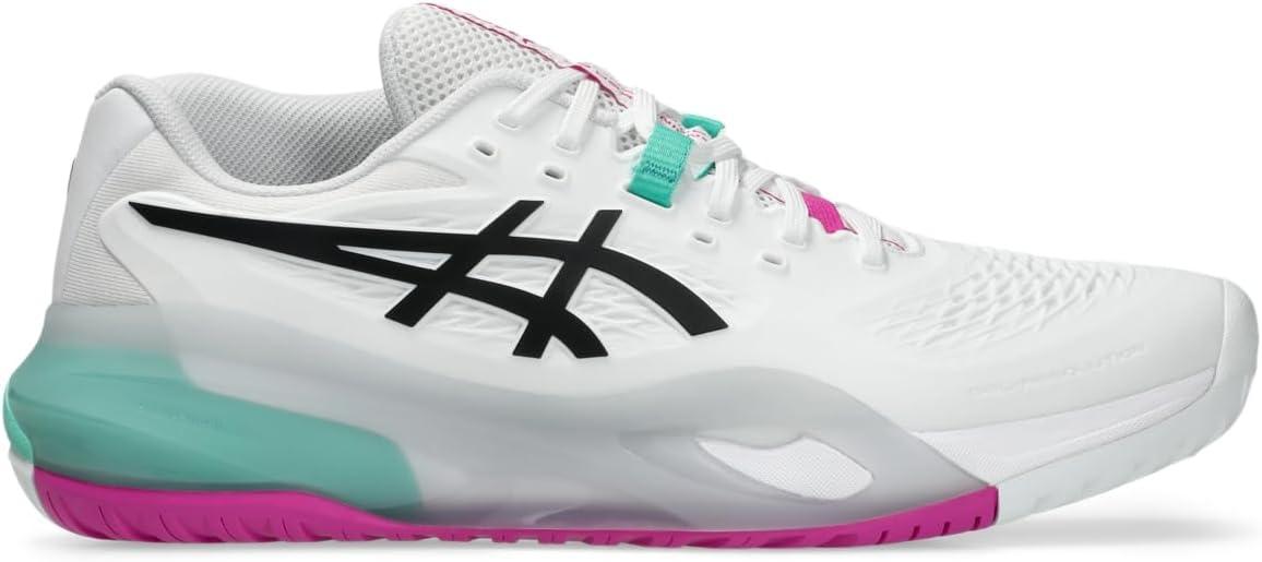 image:imageASICS Mens GelResolution X Tennis ShoesWhiteAurora Green
