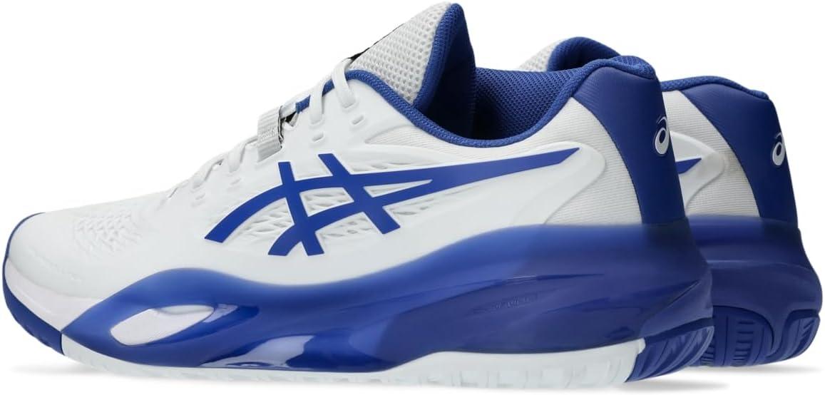 image:imageASICS Mens GelResolution X Tennis ShoesWhiteDark Cobalt