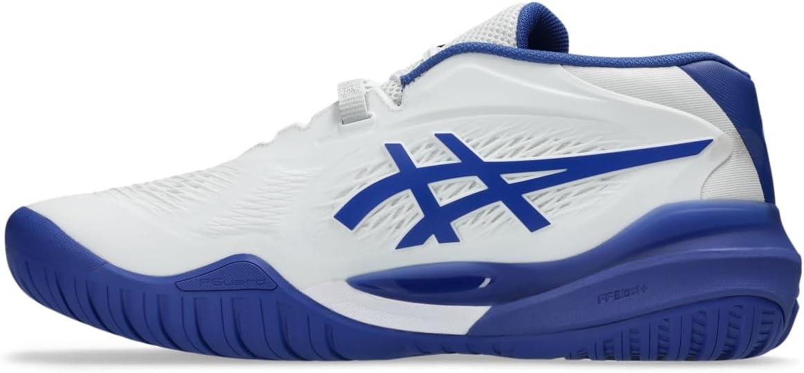 image:imageASICS Mens GelResolution X Tennis ShoesWhiteDark Cobalt