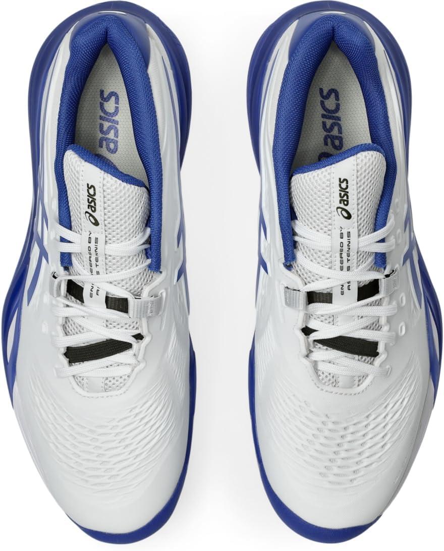 image:imageASICS Mens GelResolution X Tennis ShoesWhiteDark Cobalt