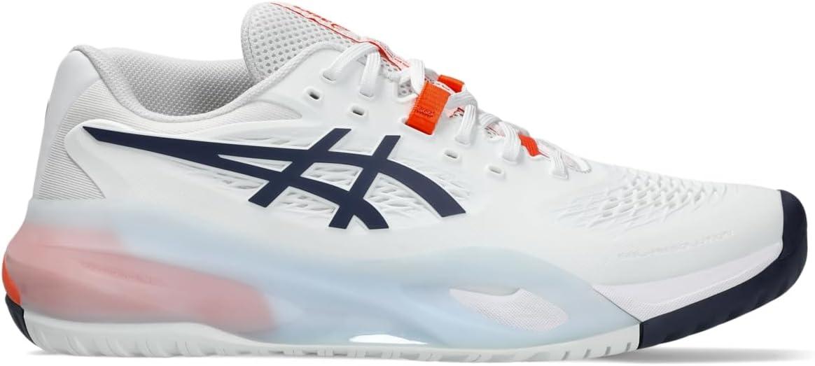 image:imageASICS Mens GelResolution X Tennis ShoesWhiteIndigo Fog
