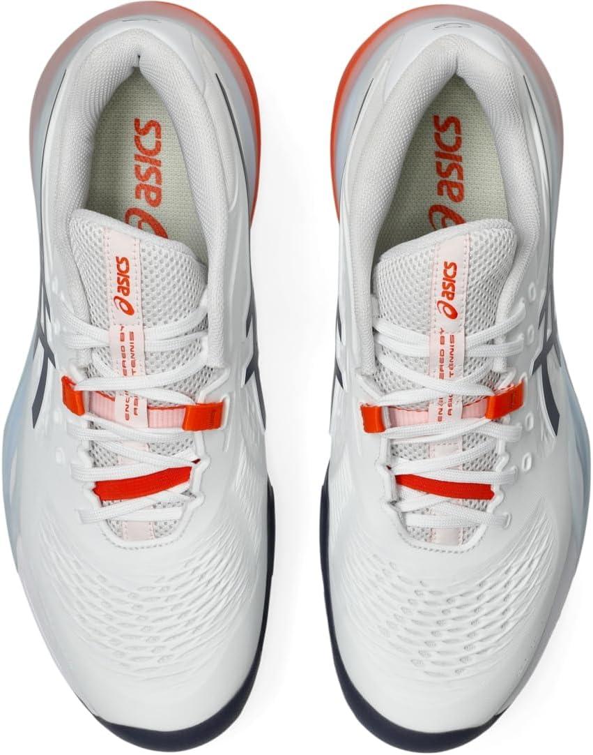 image:imageASICS Mens GelResolution X Tennis ShoesWhiteIndigo Fog