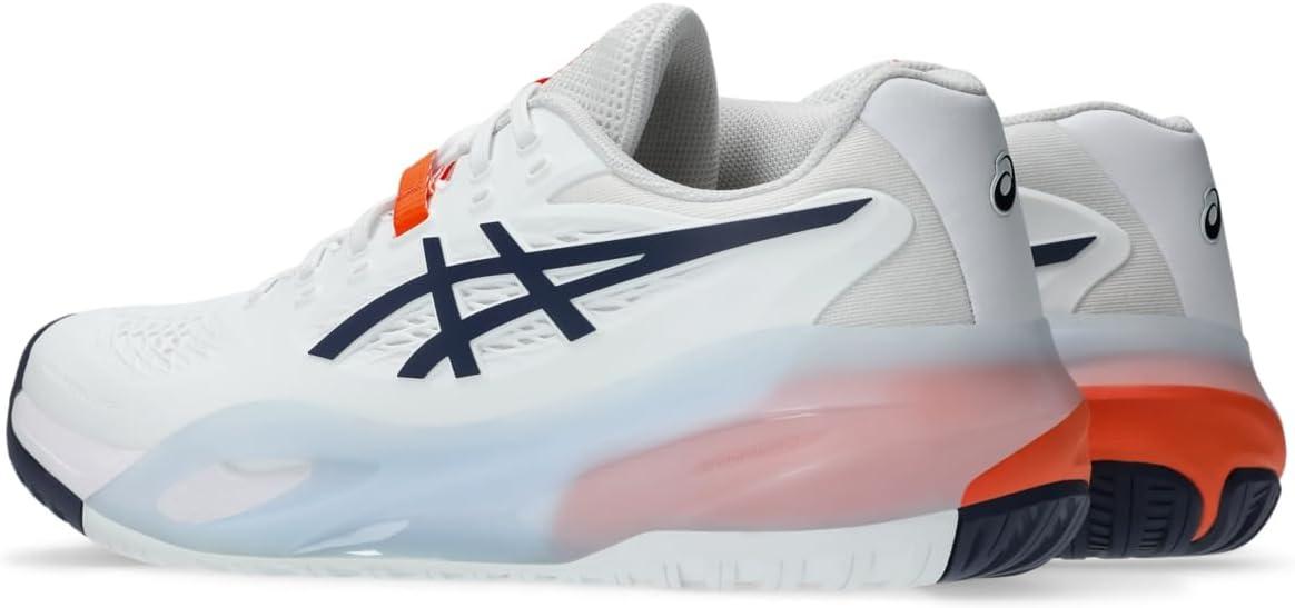 image:imageASICS Mens GelResolution X Tennis ShoesWhiteIndigo Fog
