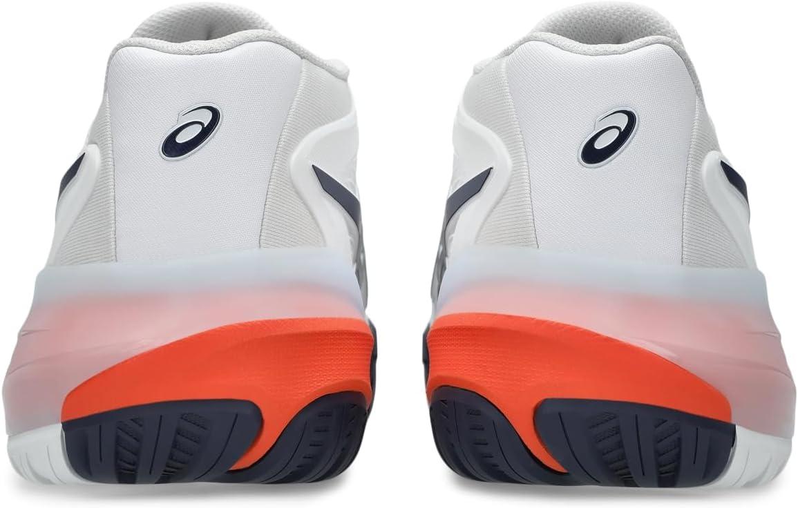 image:imageASICS Mens GelResolution X Tennis ShoesWhiteIndigo Fog