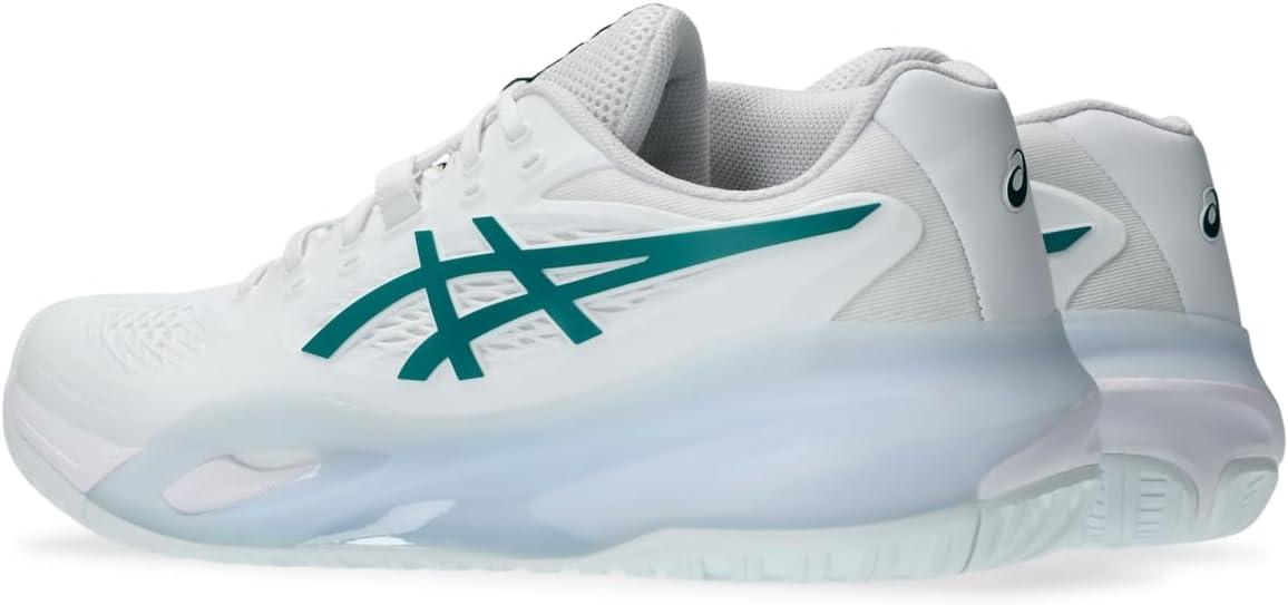 image:imageASICS Mens GelResolution X Tennis ShoesWhitePitch Green