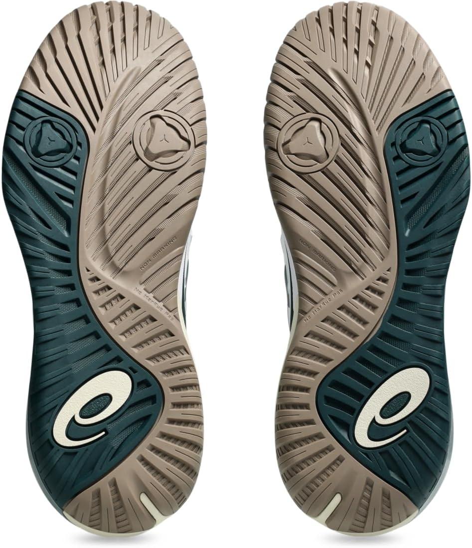 image:imageASICS Mens GelResolution X Tennis ShoesWhiteSaxon Green