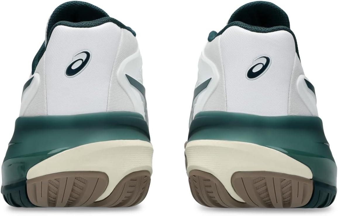 image:imageASICS Mens GelResolution X Tennis ShoesWhiteSaxon Green