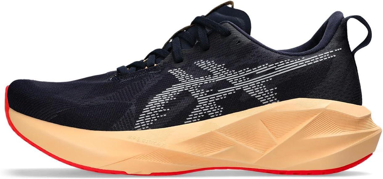image:imageASICS Mens NOVABLAST 5 Running Shoes404 MidnightOrange Glow