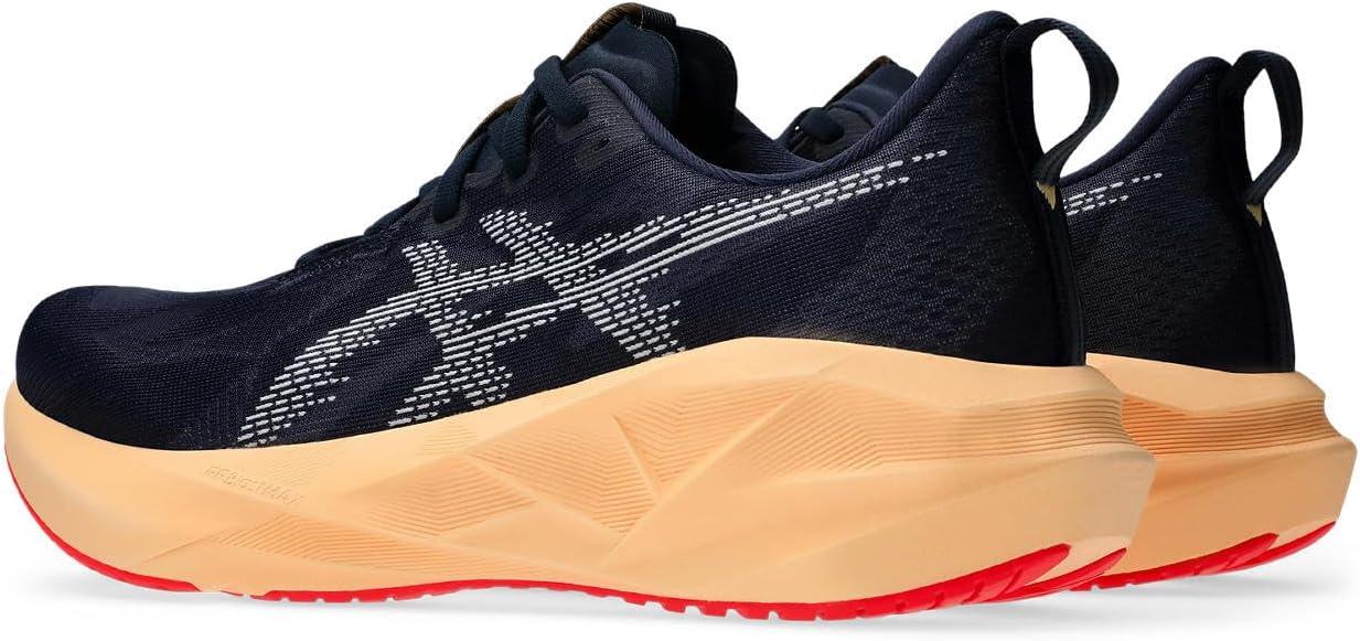 image:imageASICS Mens NOVABLAST 5 Running Shoes404 MidnightOrange Glow