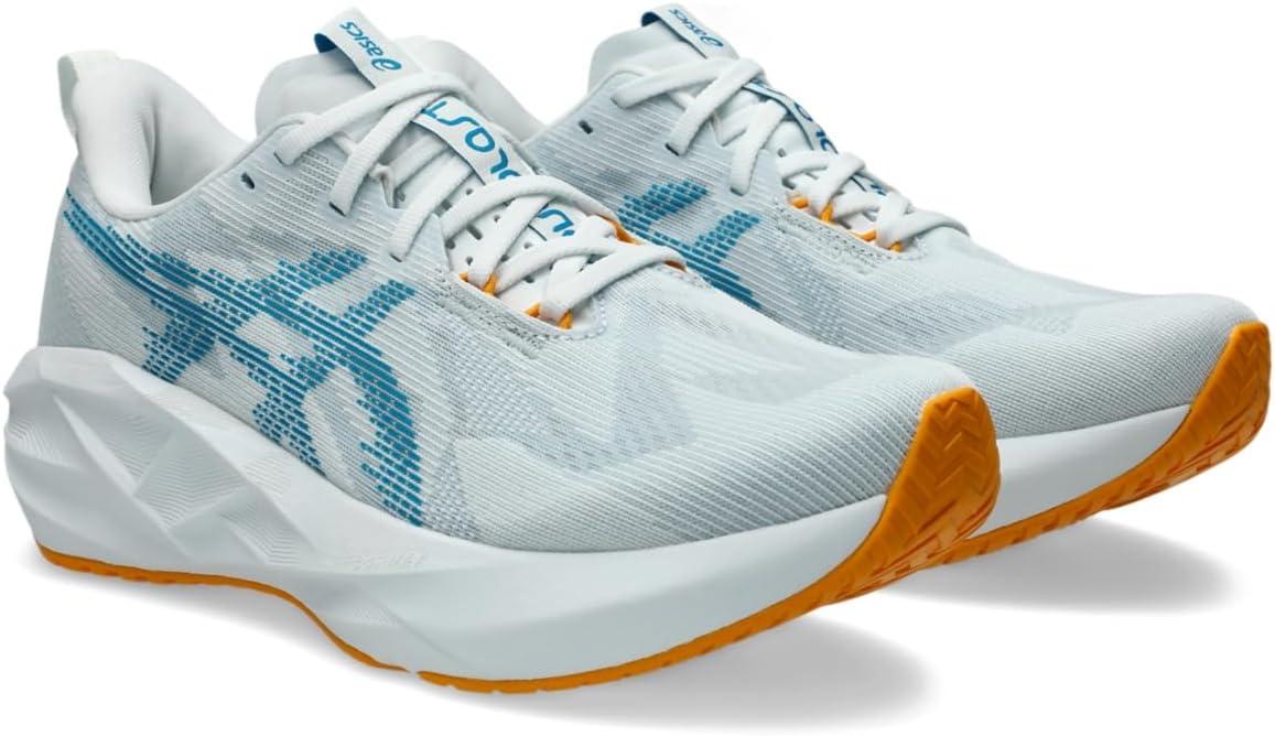 image:imageASICS Mens NOVABLAST 5 Running ShoesArctic BlueAegean Blue