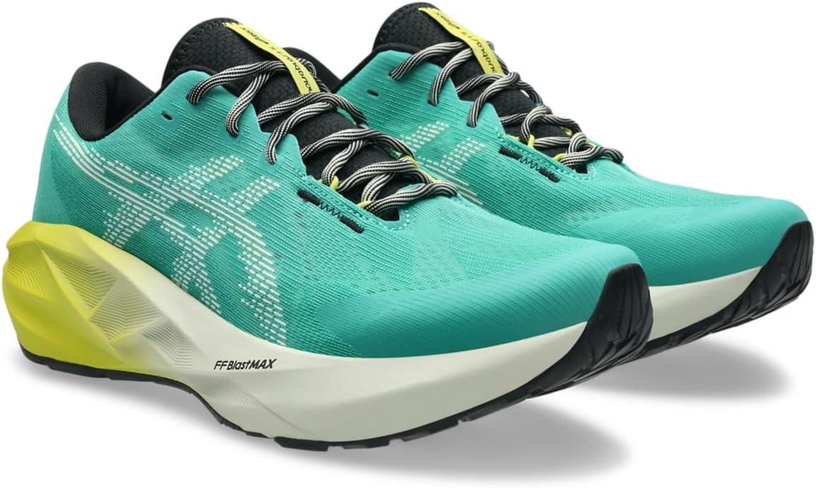 image:imageASICS Mens NOVABLAST 5 Running ShoesAurora GreenLight Dust