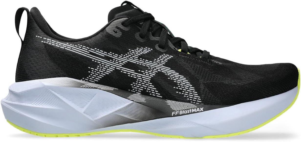 image:imageASICS Mens NOVABLAST 5 Running ShoesBlack Blue Fade