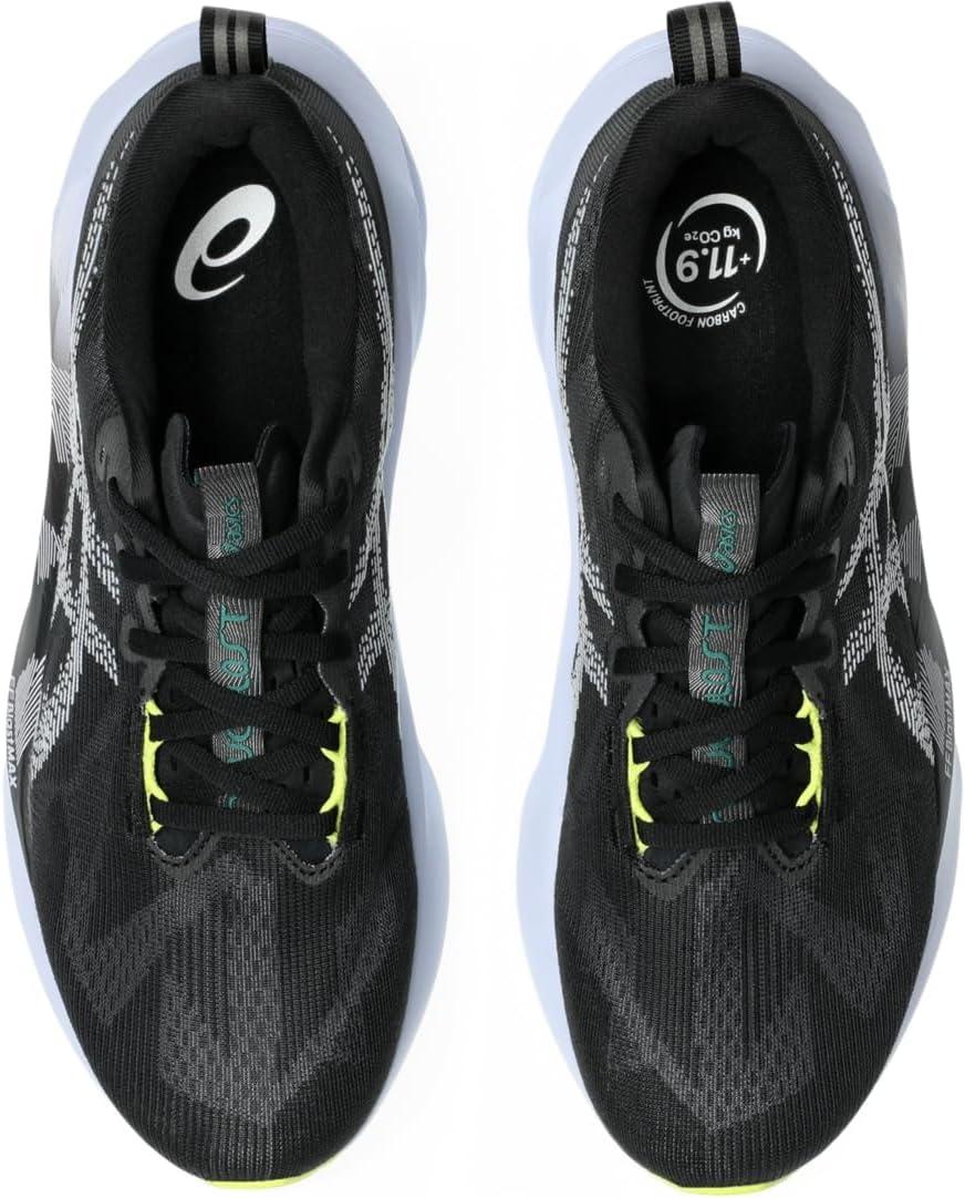image:imageASICS Mens NOVABLAST 5 Running ShoesBlackBlue Fade